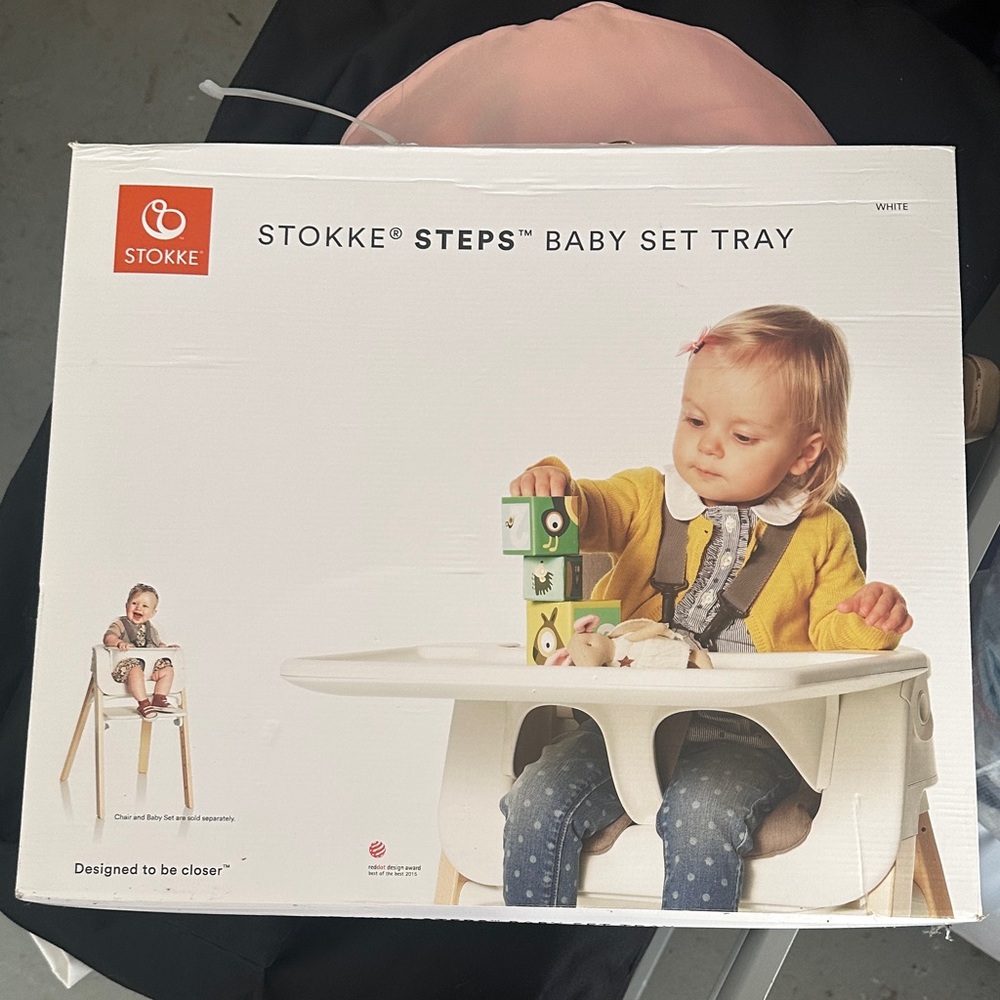 Stokke Steps Baby Set Tray - White